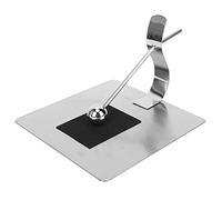 YuShaTra Flat Paper Towel Holder, Stainless Steel Name Card , Elegant Supplies, Compact Business Card Holder with European , Metal Desk for Home and Use