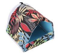 YuShaTra Hamster Nest, Small Animal House, Breathable Comfortable Removable 4 Seasons Guinea Pig Bed with Closure, Warm Cave for Hamster Guinea Pig Sugar Glider, Made of Canvas Fleec (17 * 15CM)