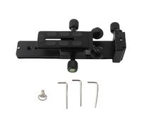 YuShaTra L200 Telephoto Lens Bracket for SLR Camera, Long Lens Holder with Quick Release Plate, Dual Sided Holder for Tripod Ball Head, Aluminum Alloy Support for Medium and Telephoto Lense