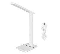YuShaTra LED Desk Lamp Eye trol Table, 3 ing Modes with Multi Angle Adjustment, Soft LED Bead Desk Lamp for Studying Re W, Includes USB Charging