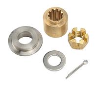 YuShaTra Propeller Installation Hardware Kit, Outboard Propeller Accessory, Stainless Steel Thrust Washer Bushing Washer Nut Cotter Pin, Replacement for 2 Stroke 20-30HP Outboard Engine,