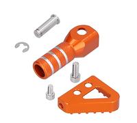 YuShaTra Rear Brake Pedal and Gear Shifter Lever Tip, CNC Aluminum Alloy Brake Pedal with Shifter Tip, Accessory for 690 950 Superenduror,