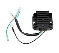 YuShaTra Voltage Regulator Rectifier 6AH 81960 00, Rectifier Regulator for 4 Stroke 20HP Outboard, Fuel Efficiency with ABS Material, Compatible with Various Boat Motors