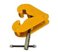 YushenFu 1/2/3/5/10 Ton Heavy Duty I-Beam Clamp, Thickened Alloy Steel Lifting Clamp, Opening Adjustable Vertical Lifting Tongs For Lifting And Handling(Size:1T)