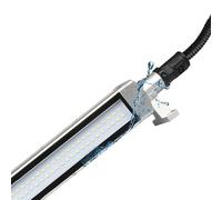 YushenFu Aluminum Alloy Explosion Proof LED Work Light, Industrial Tri-Proof Light For CNC Lathe, 360° Rotatable Waterproof Tube Light For Machine Interner Lighting(Size:6W,Color:110-220V)