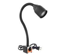 YushenFu Energy- Saving LED Work Light Flexible Gooseneck LED Table Light, 360° Adjustable Lamp for Home, Industrial Lighting, Two Types of Bases, 3/4/5W(Size:4W 110-220V,Color:Base B)