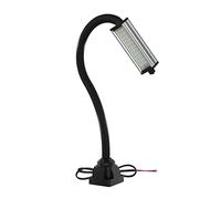 YushenFu Workbench Explosion-proof Equipment Lighting Lamp, 4W/8W Gooseneck Flexible Machine Tools Light Waterproof LED Work Table Lamp, Various Bases(Size:8W 110-220V,Color:Type A)