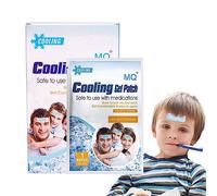 Yusheng Cooling Gel Patches - Patch for Forehead,Kid Patches for Children, Cooling Relief Reducer for Fatigue, Sunstroke, Drowsiness Relief