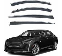 YUSHENGSRSAN 4 PCS Car Window Deflectors for Cadillac for CT5 2019, Car Window Visors Rain Guards Side Window Deflector Visors