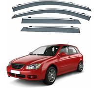 YUSHENGSRSAN 4 PCS Car Window Deflectors for Kia for Cerato Hatchback MK1-LD 2003-2008, Car Window Visors Rain Guards Side Window Deflector Visors