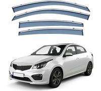 YUSHENGSRSAN 4 Pcs Car Window Deflectors For Kia For K2 Sedan Mk4-Fb 2017-2020 2021 2022 2023+, Side Window Ventilated Visors Rain Deflector Car Window Rain Guards