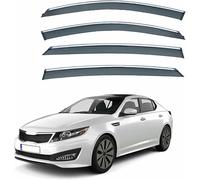 YUSHENGSRSAN 4 PCS Car Window Deflectors for Kia for K5 MK3/TF 2011-2015, Car Window Visors Rain Guards Side Window Deflector Visors