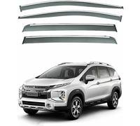 YUSHENGSRSAN 4 Pcs Car Window Deflectors For Mitsubishi For Xpander Mk1-Nc1W 2017 2018 2019 2020 2021 2022 2023, Side Window Ventilated Visors Rain Deflector Car Window Rain Guards