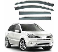 YUSHENGSRSAN 4 PCS Car Window Deflectors for Renault for Koleos HY 2006-2016, Car Window Visors Rain Guards Side Window Deflector Visors