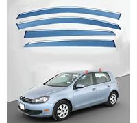 YUSHENGSRSAN 4 PCS Car Window Deflectors for VW for Golf 6 2009-2016, Car Window Visors Rain Guards Side Window Deflector Visors