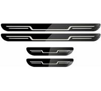 YUSHENGSRSAN 4Pcs Car Door Sill Scuff Plate For Chevrolet For Colorado Iii Crew Cab Short Box 2023 2024 2025, Car Door Sill Plate Protector Car Welcome Pedal Strip