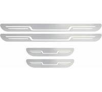 YUSHENGSRSAN 4Pcs Car Door Sill Scuff Plate For Ford For Ranger Ute Px Xl Xls Xlt 2011-2020 Outer Door Sill Welcome Pedal, Car Welcome Pedal Strip