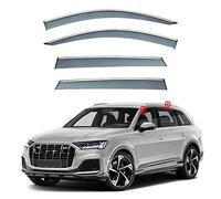 YUSHENGSRSAN 4Pcs Car Wind Deflectors For Audi Q7 Mk2/4M 2016-2020 2021 2022 2023, Side Window Ventilated Visors Rain Deflector