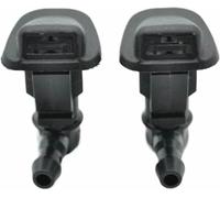 YUSHENGSRSAN Car Windshield Washer Nozzle For Wrangler Jk 2013 2014 2015 2016 2017 2Pcs Front Windshield Wiper Washer Jet Nozzle 68164356Ab Hood Sprayer Wiper Arm Nozzles