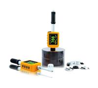 YUSHI Portable Leeb Hardness Tester Collections for NDT testing, with Standard D Type impact device w/D Test Block (LM330)