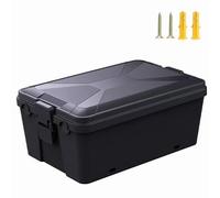 YUSHIHU Weatherproof Electric Box, IP54 Rated, Waterproof Outdoor Electrical Box, 320 x 212 x 132 mm, for protecting outlet, Holiday Light, garden Tools