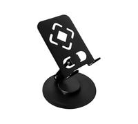 YUSHTPO Adjustable Foldable Tablet Holder Rack 360 Rotating Base Stand for Drawing Video Conferencing Watching
