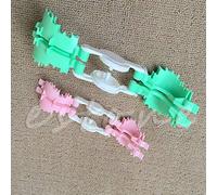 Yushu - Heart Shape Pom Pom Maker, 2X Size L+S, Baby Fluff Ball Weaver, Knitting Craft Tool, DIY Kit Knitting Tool, Loom Craft Tools, for Decorate Sweaters, Hats