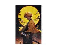 YuShuas Anime Demon Poster Slayer Manga Anime Cover Music Posters for Room Aesthetic Canvas Wall Art Bedroom Decor12x18inch(30x45cm)