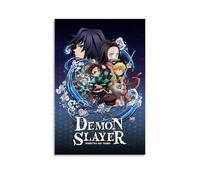 YuShuas Demon Poster Slayer Tv Series Comic Collage Vintage Music Posters for Room Aesthetic Canvas Wall Art Bedroom Decor12x18inch(30x45cm)