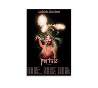 YuShuas Melanie Poster Martinez Music Portals Tour Music Posters for Room Aesthetic Canvas Wall Art Bedroom Decor12x18inch(30x45cm)