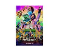 YuShuas Minecraft Poster Movie Vintage Game Comic Music Posters for Room Aesthetic Canvas Wall Art Bedroom Decor12x18inch(30x45cm)