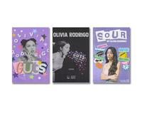 YuShuas Olivia Music Album Cover Art Canvas Posters Room Decorative Aesthetic Poster Print Decor 16x24inch(40x60cm)-3pcs Style-3