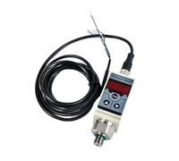 YUSKICCNE Pressure Sensor M20*1.5. PNP NPN Sensor Pressure Controller Digital Display Stainless Steel Two-Way Relay Output Intelligent Pressure Switch(0-0.6mpa,NPN and 4-20mA)