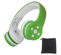 YUSONIC Wireless Bluetooth Headphones, Foldable over Ear with Built-in Mic for Kids Toddler Teenager Adult, Cell Phones TV Tablet School Network Office Uses (Green)