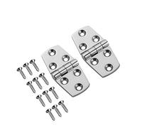YUSOVE Marine Hinges 3" x 1.5" Stainless Steel Heavy Duty Hinges,Boat Trapezoidal Butt Door Cupboard Hinge,Cabinet Hatch Hardware,Pack of 2