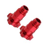 YUSSEQDD 2x 2Pcs M16x1.5mm External Thread Connector Adapter Red Aluminum Alloy Sp-ray Connector Compatible With DeVilBiss DV1