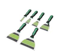 YUSSEQDD 6pack/lot Smooth Line Paint Scraper Sleek Surface and High-end Texture for Wall Paint Stainless Steel Paint Putty Knife