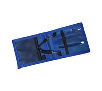 YUSSEQDD 900D Polyester Nursing Organizer Bag Compact Practical Storage Nurses Physicians Care Kits Tool Organizer Pharmacists Dentists Medicals Assistant Practical, Bright Blue, 11.5 x26 cm