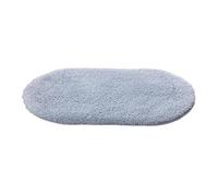 YUSSEQDD Any Room Non-Slip and Easy to Clean Bathroom Carpet Soft Polyester Bathroom Rugs Floor Rug Bath Mat Rug Mat Stylish, Grey Blue