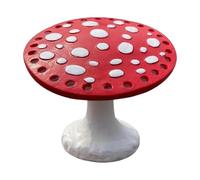YUSSEQDD Beautiful Mushroom Earring Holder Organizer with 26 Holes Jewelry Storage Rack Women and Girls High QualityThis Mushroom Earring Holder is Made of Resin