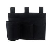 YUSSEQDD Bunk Beds Bedside Hanging Bag Holder Features Bedside Storage Bag Organizer Multiple Pockets and Hooks 3 Hooks Pocket Water Bottle Holder Camp