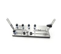 YUSSEQDD Classic Glass Bottle Cutter Equipped with 5 Support Wheels Tool for Achieving Accurate Cuts On Round Bottles Using 2 Blades Complete Bottle Cutting, Primary Color