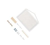 YUSSEQDD Cork Board Message Board Decorative Office Stylish Bulletin Wood Frame Cute Picture Display 10 Pushpins Included Wall Mounted Hanging Kitchen Bedroom