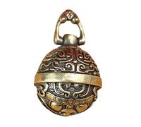 YUSSEQDD Durable Bell Keychains For Car Keys Wind Chime Pendant For Spa And Bar Wind Bell Gives Elegant Sound When There Is Sound Brings To Family. Bronze Chime Pendant Outdoor Car