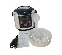 YUSSEQDD Durable Electric Rice Cooker Lunch Box Coating Pot Car Travel Cooking Rice Porridge with Included Accessories Portable Car Trucks Coating Pot Liner Cooker, 24V for Trunks, 22x22x23cm