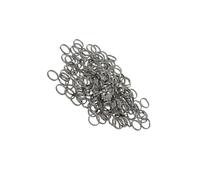 YUSSEQDD Easy To Open Split Rings Sturdy Lightweight Durable Connecting Charms Mantaining Key Organization Orangize Keys And Cards Key Chain Rings Jewelry Making Clasps Hooks