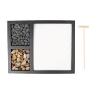 YUSSEQDD Feng Shui Ornament Zen Garden Sand Table Meditation Natural Stone Spiritual Decor Gift For Stress Relief And Mind Clarity Spiritural Decor Wedding Gifts