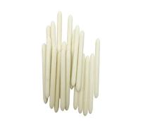 YUSSEQDD Fiber Pen Plating Tips Gold Electroplating Tip for Jewelry Making and Precision Crafting These Pen Plating Tips are Built to Last Electric Supply for Silver Jewelry, White, 20 Pcs