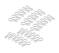 YUSSEQDD Flexible Lanyard Clip Hook Metal Spring Hook Solution For Securely Holding ID Cards And Credit Cards Lock Makes Sure To Everything Safe And Worry Free