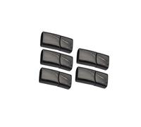 YUSSEQDD Jewelry Findings Making Accessories Part Stainless Steel Clasp Snaps Clasps Available In Shiny Black Gold Colors Snap Closure Bracelet Extender Buttons, Black, 12x6mm